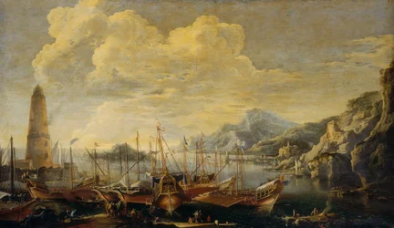 Seascape with Lighthouse